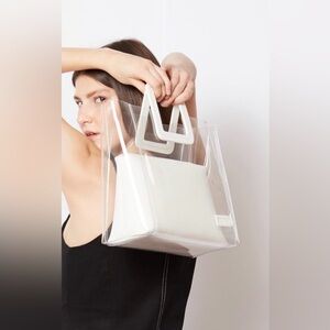 Staud Shirley Clear Tote EXCELLENT CONDITION